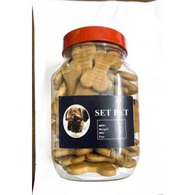 Set Pet Mid Size Puppies & Dog Fresh Baked Bone Chicken Biscuits (400 g)