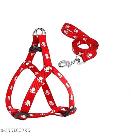 Nylon Harness for Pet (Multicolor, M)